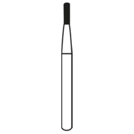 Alpen Operative Surgical Carbide Burs, FG, Amalgam Prep, # 245, 0.8 mm, 10/Pk, R100245