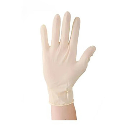 Quala - PF Latex Textured Gloves, Medium, 100/bx,