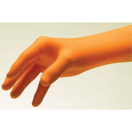NitriDerm Ultra Orange Nitrile Gloves 100/Box X-Small
