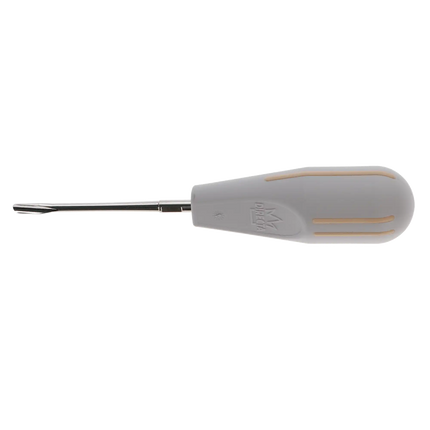 Directa - Luxator, 5 mm Straight Blade Tan Stripes. Indicated for interproximal use