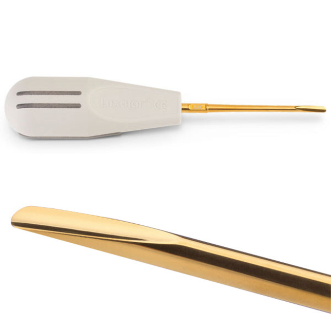 Luxator, Titanium Periotome, 3mm, Straight, Grey, L3S, 1/Pk, 506433