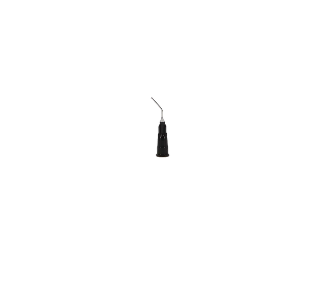 HSB - Pre-Bent Applicator Tips 20g Black 100/Pk