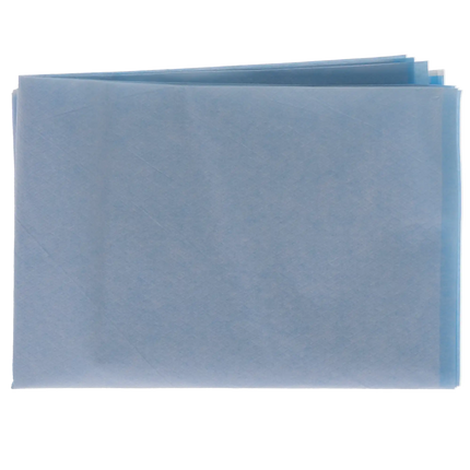 HSB - Headrest Cover/Sleeve, Paper/Poly - 13"W x 10"L - Blue, 500/Bx