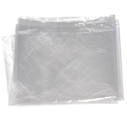 HSB - Chair Cover/Sleeve Half, Poly - 27.5"W x 24"L - Clear, 225/Bx
