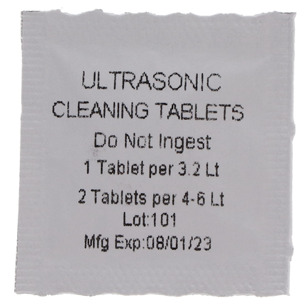 Ultrasonic Cleaning Tablets 64/Pk, 102100