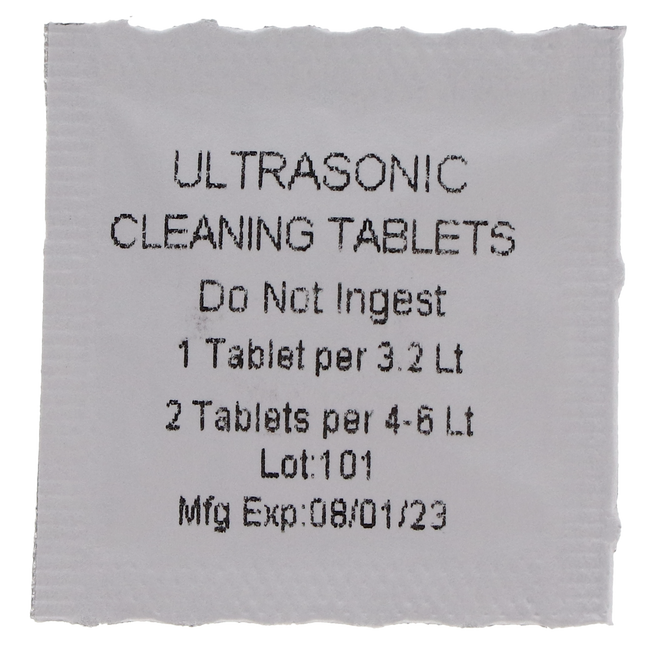 Ultrasonic Cleaning Tablets 64/Pk, 102100