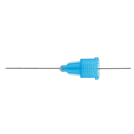 Dental Anesthetic Needles, Plastic Hub, Ga 30, Blue, Short, 21.0 mm, 100/Pk, 107122
