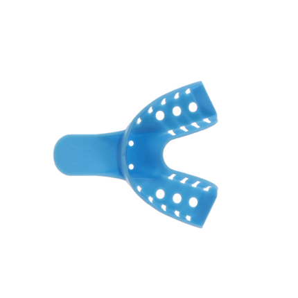 HSB - Impression Trays Perforated 12/Pk #4 MED-LOW