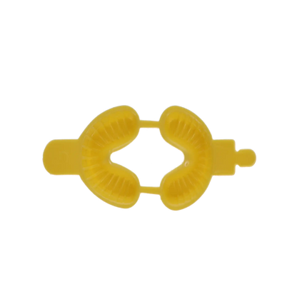 HSB - Fluoride Trays Foam Dual Arch 100/Pk Small (Yellow)