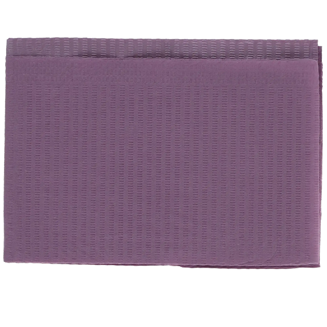 HSB - Bib 2+1 Ply 13x18 500/Bx Purple