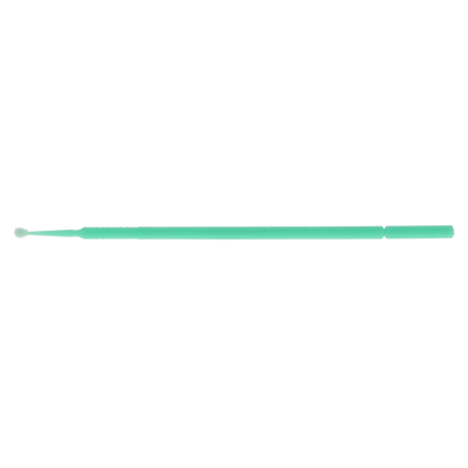 HSB - Micro-Brush Disposable Applicators, Regular, Green, 4 x 100/Pk