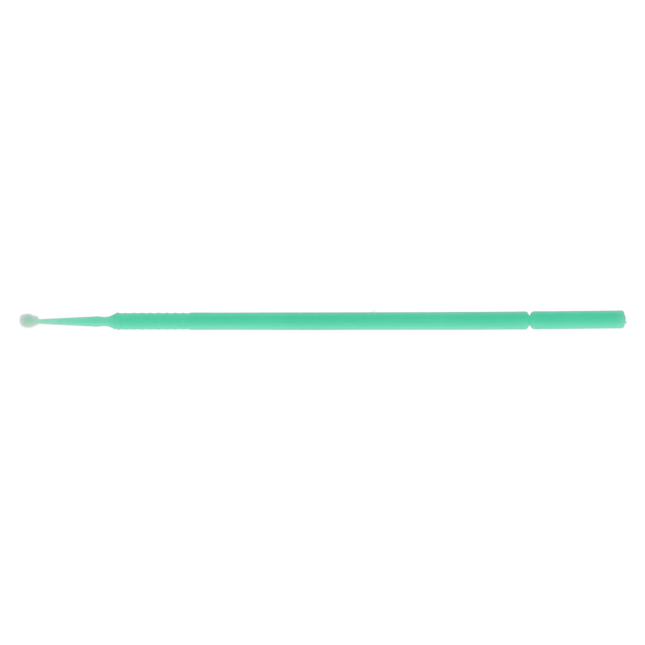 HSB - Micro-Brush Disposable Applicators, Regular, Green, 4 x 100/Pk