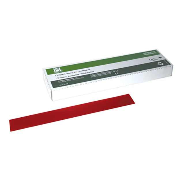 Coltene - Hygenic Boxing Wax Strips - Red 12" x 1.50" x .040" (Extra-Thin), 5 Lb. Package