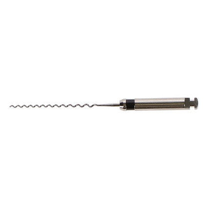 Lentulo Stainless Steel Spiral Fillers, RA, 21 mm, # 4, Black, 4/Pk
