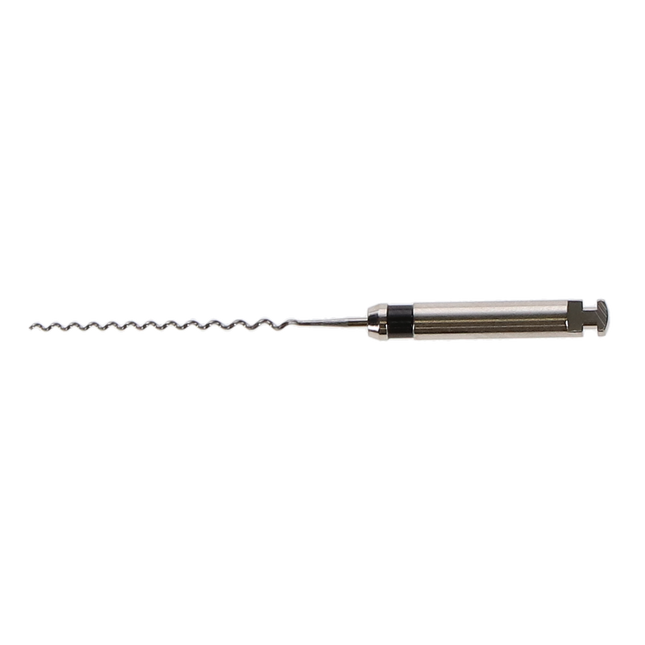 Lentulo Stainless Steel Spiral Fillers, RA, 21 mm, # 4, Black, 4/Pk