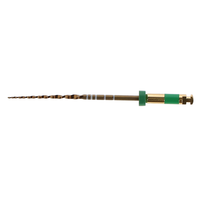 WaveOne Gold, Reciprocating File, 31 mm, Medium, Green, 6/Pk