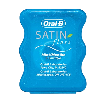 Oral-B, Satin Tape Floss, Mint, 10yard, 144/Pk