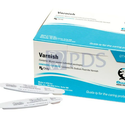 5% Sodium Fluoride Varnish, 0.5 ml, Caramel, White, 50/box