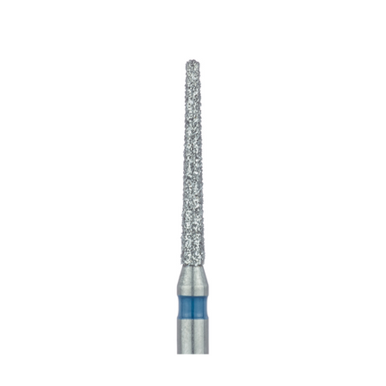 Meisinger Multi-Use Diamond Burs, FG, Long Round End Taper Chamfer, # 852, 1.2 mm, Medium, Blue, 5/Pk, 852-012-FG
