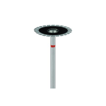 Diamond Discs, Super Flexible Serrated Edge, HP, # 940, 18 mm, Fine, Red, 1/Pk, 940F-180-HP