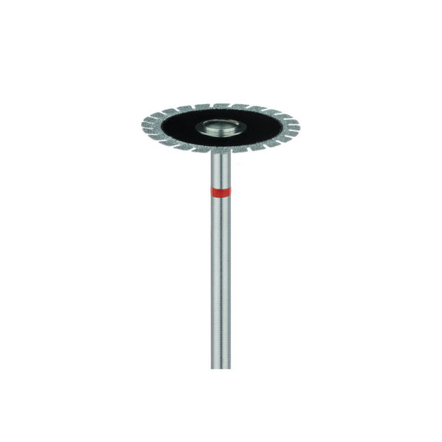 Diamond Discs, Super Flexible Serrated Edge, HP, # 940, 18 mm, Fine, Red, 1/Pk, 940F-180-HP