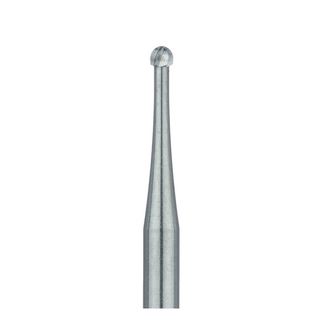 Operative Tungsten Carbide Burs, FG, Round, # 2, 1.0 mm, 5/Pk, HM1-010-FG