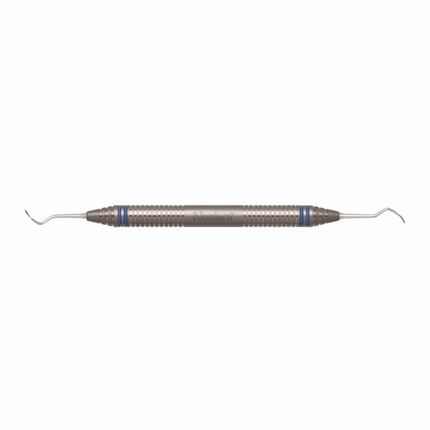 Implant Scaler DE Titanium ImplaMate Posterior Sickle #204S DuraLite ColorRings