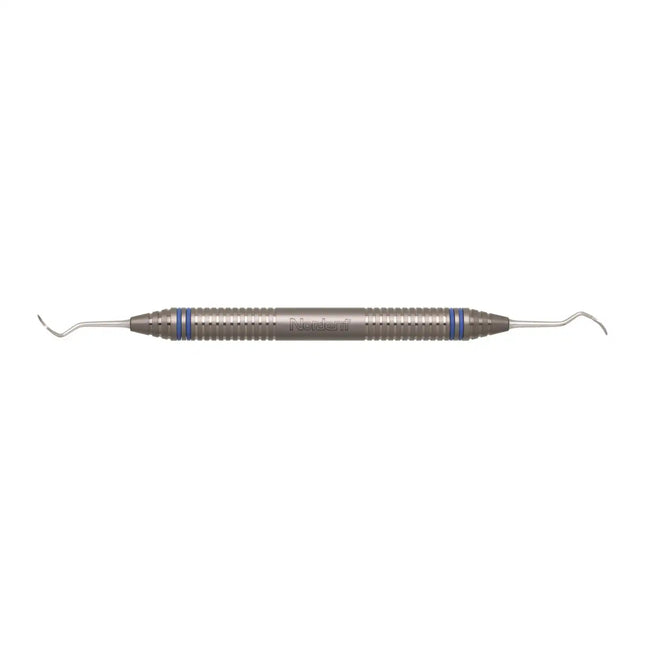 Implant Scaler DE Titanium ImplaMate Posterior Sickle #204S DuraLite ColorRings