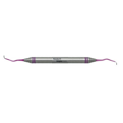 Implant Scaler DE Titanium ImplaMate Langer #1-2 DuraLite ColorRings