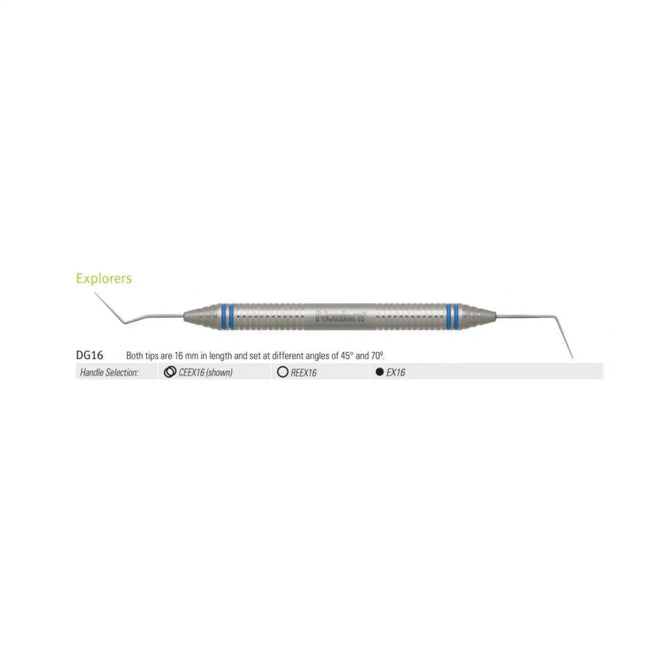 Explorer Endodontic DE #DG16 DuraLite ROUND