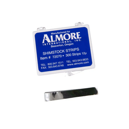 Almore - Shimstock Foil Strips 2"x3/8"x12 microns 300/Box