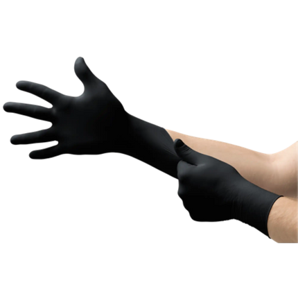 Dash Medical - Black Maxx Nitrile Gloves Small 100/Bx