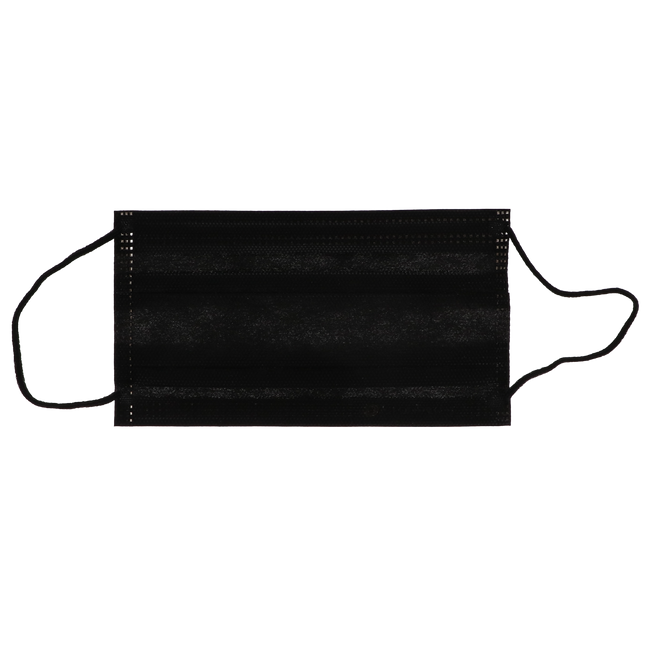 S3 Plus Mask Black 50/Box ASTM Level 3, S3160K