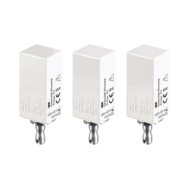 Chairside Zirconia Bridge Block 39mm Refill A3 3/Pk