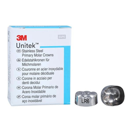 Unitek Crowns SS 2nd Prim Mol LR6 900246 5/Bx
