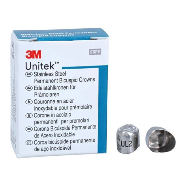 Unitek Crowns SS 1st Perm Bic UL2 900512 5/Bx