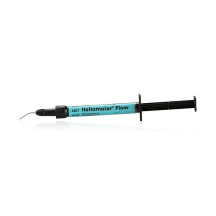 Heliomolar Flow Microfilled Resin Composite, Light-Cure, Syringe Refill, 1.6 g, 420T/XX/38T, 1/Pk, 557035