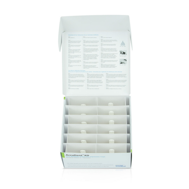 AccuDent XD Edentulous Trays #8 12/Pk, 673711
