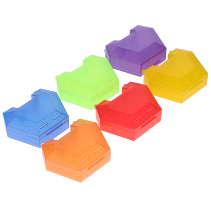 Glitter Premium Retainer Cases 12/Pk, GT2002-A