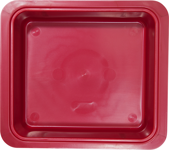 Procedure Tubs, Red, 1/Pk, 20Z463M
