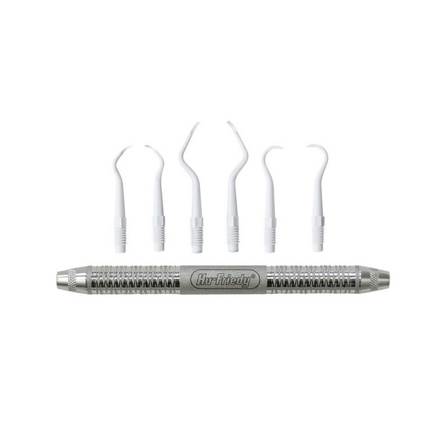 Implacare II Assorted Tips w/#6 Handle 12/Pairs, IMPLSORT6