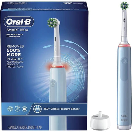 P&G - Smart 1500 Electric Toothbrush. Includes handle, charger, (1) CrossAction brush head. 3/cs (To Be DISCONTINUED)