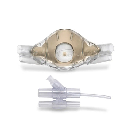 Accutron - ClearView Nasal Mask and Capnography Bundle Adult Unscented Grey 12/Pk