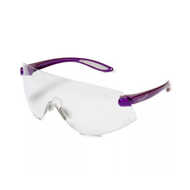 Outback Protective Eyewear Clear Lens Purple Frame