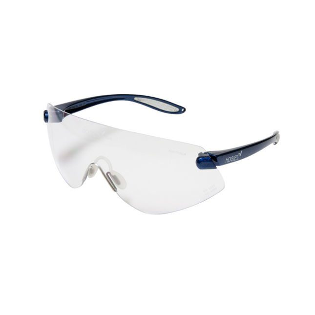 Outback Protective Eyewear Clear Lens Blue Child Frame