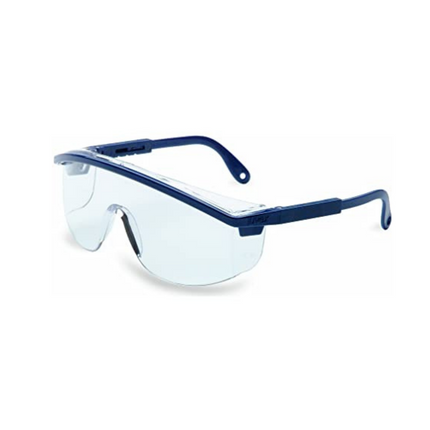 Astro 3000 Protective Eyewear Clear Lens Blue Frame
