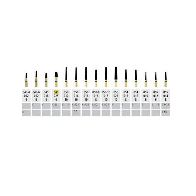 Alpen Diamonds G849-314-025-04.0-M (replaces R849C025FG)