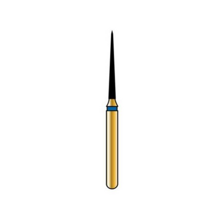 Alpen Multilayer Diamond Burs, FG, Flame, # 859, 1.8 mm, Ultra Fine, White, 5/Pk, R859UF018FG