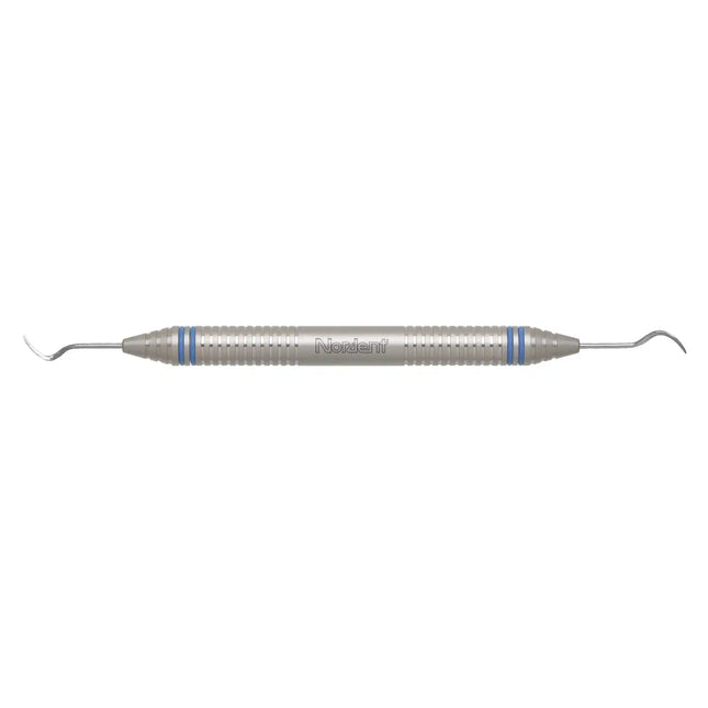 Composite Placement DE TiN Coated Mini Interproximal Knife #27 DuraLite ColorRings