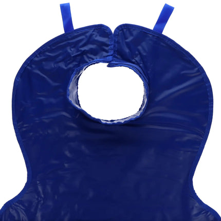 HSB - Lead Free Apron Adult W/Collar Blue